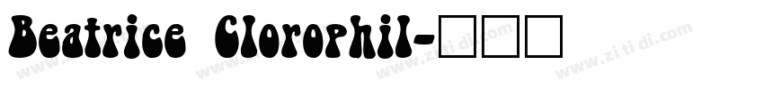 Beatrice Clorophil字体转换